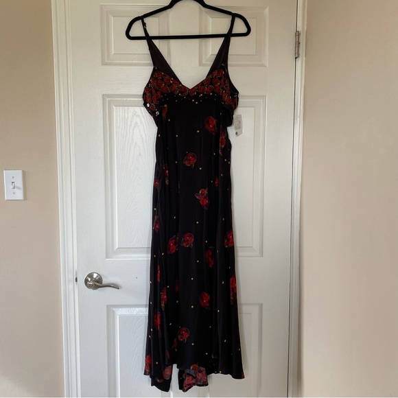NWT Free People Feelin’ Good Midi Dress - Picture 8 of 16
